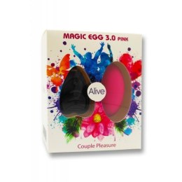 Zmysłowe Jajeczko Wibrujące Egg 3.0 PINK ze Zdalnym Sterowaniem