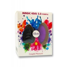 Wibrujące Jajeczko Egg 3.0 PURPLE z Bezprzewodowym Pilotem