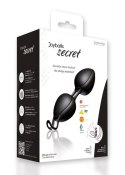 Dyskretne Kulki Gejszy Joyballs Secret, Czarno-Czarne