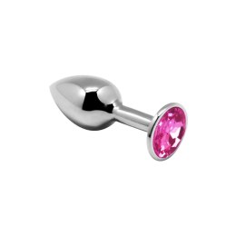 Różowy Mini Metalowy Korek Analny S