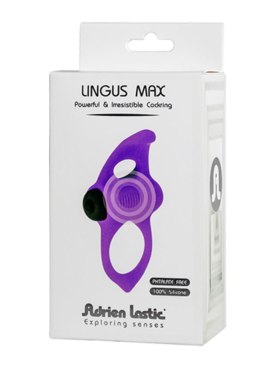 Wibrujący Pierścień Erecyjny Lignus Max 3 Fun z Silikonu