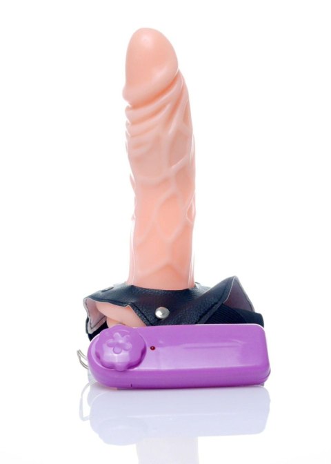 Strap-on Adrian z Wibracjami – Pusty w Środku, Realistyczny