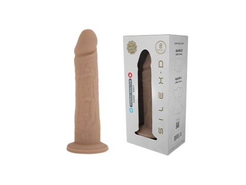 Realistyczne Dildo z Ciekłego Silikonu 8" – Model 2, Termoaktywne