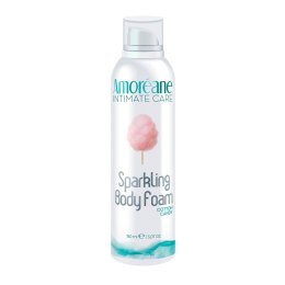 Amoreane Musująca Pianka do Ciała 'Wata Cukrowa' (150ml)