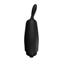 Kieszonkowy wibrator-stymulator Lastic Rabbit – czarny