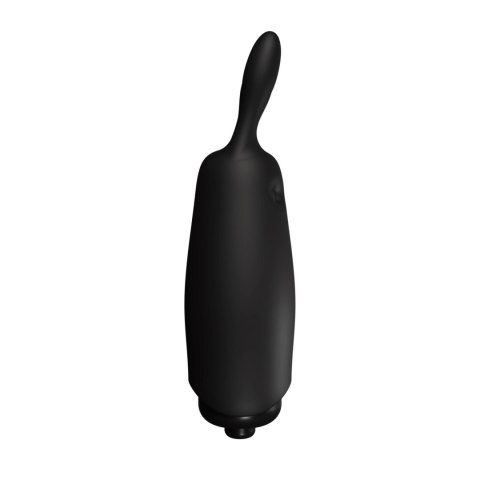 Kieszonkowy wibrator-stymulator Lastic Rabbit – czarny
