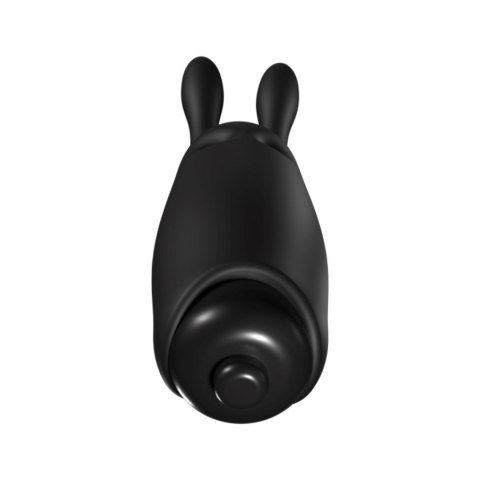 Kieszonkowy wibrator-stymulator Lastic Rabbit – czarny