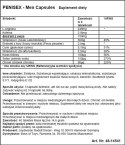 Penisex – Kapsułki dla Mężczyzn Wspierające Potencję i Rozmiar, 40 sztuk