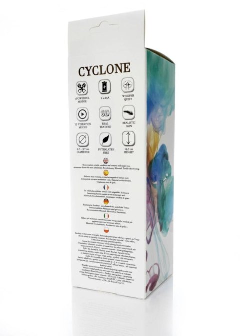 Realistyczny Wibrator CYCLONE z 12 Trybami Stymulacji