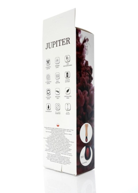 Wibrator obrotowy JUPITER USB – 12 funkcji rozkoszy