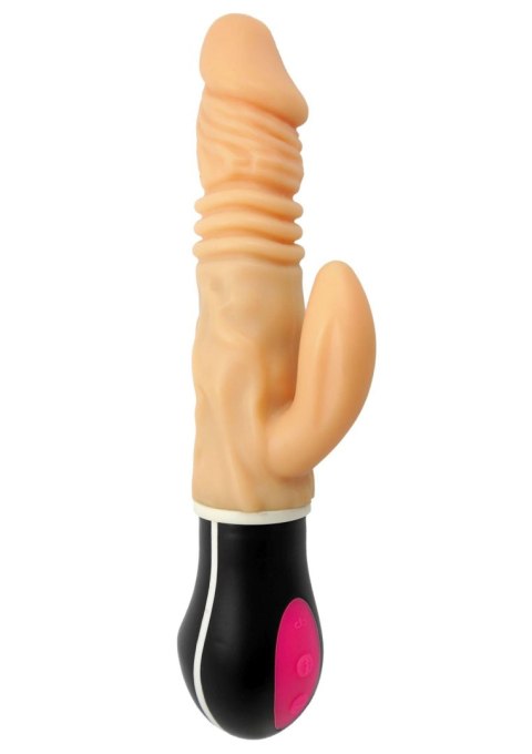 Wibrator URANUS USB z 12 Funkcjami i Realistycznym Ruchem Posuwisto-Zwrotnym