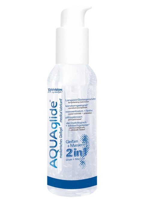 AQUAglide 2w1: Luksusowy Lubrykant i Żel do Masażu, 125 ml