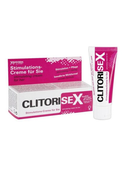 CLITORISEX – Stymulujący Krem dla Niej, 40 ml