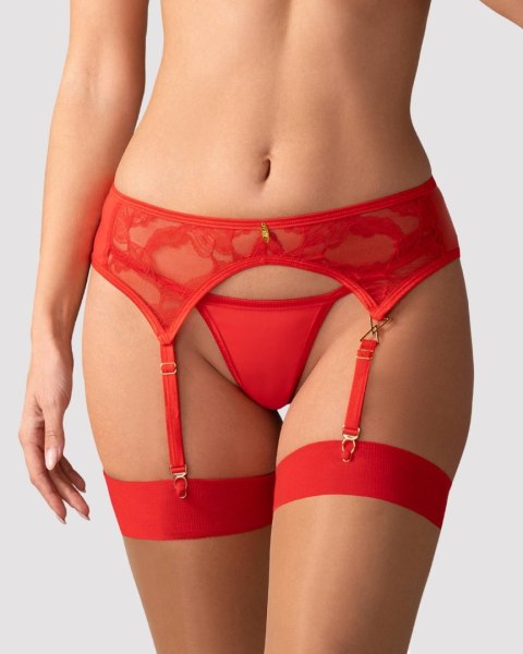 Aliosa – zmysłowy pas do pończoch z koronką 2XL/3XL