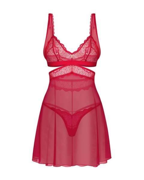 Zmysłowy Komplet Cupide Desir: Gorset i Stringi (Rozmiar 2XL/3XL)