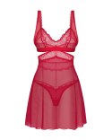 Cupide Desir – uwodzicielski komplet babydoll i stringów L/XL