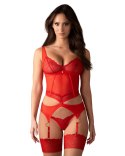 Ekskluzywny komplet Cupide Desir: Gorset i stringi S/M
