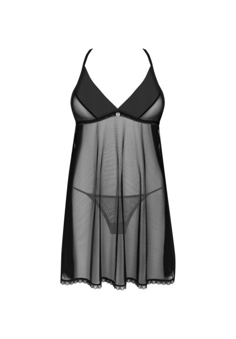 Zmysłowa Babydoll Latinesa ze Stringami – Elegancja w Rozmiarze XL/2XL