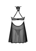 Zmysłowa Babydoll Latinesa ze Stringami – Elegancja w Rozmiarze XL/2XL