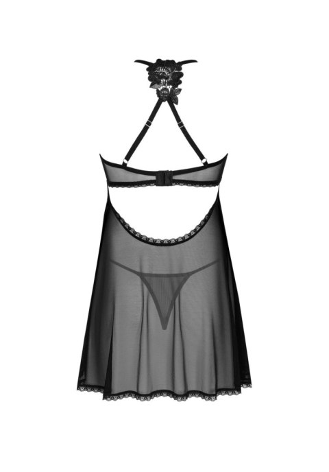 Zmysłowa Babydoll Latinesa ze Stringami – Elegancja w Rozmiarze XL/2XL
