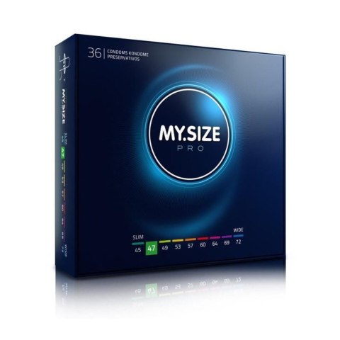 Prezerwatywy MY.SIZE PRO 47 (36 szt.)