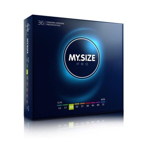 Prezerwatywy MY.SIZE PRO 49 (36 sztuk)