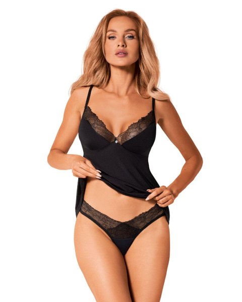 Zmysłowy Komplet Bella Rou: Elegancki Top i Figi (Rozmiar XL/2XL)