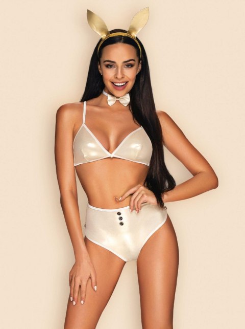 Erotyczny Kostium Neo Goldes z Króliczymi Uszami 2XL/3XL