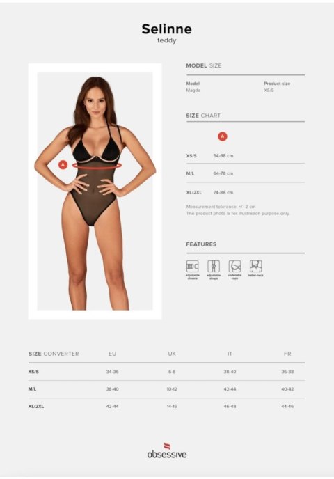 Eleganckie body Selinne XL/2XL