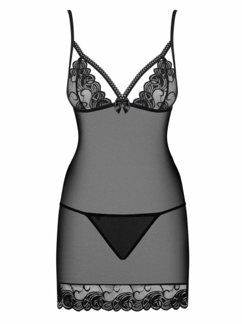 Wonderia - Zmysłowy Komplet: Koszulka i Stringi L/XL