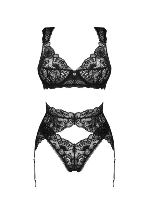 Zmysłowy komplet Donna Dream 3-częściowy M/L