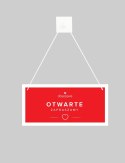 Elegancka tabliczka drzwiowa Obsessive: Otwarte/Zamknięte