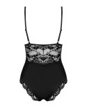 Zmysłowe body koronkowe 810-TED-1 – czarne S/M