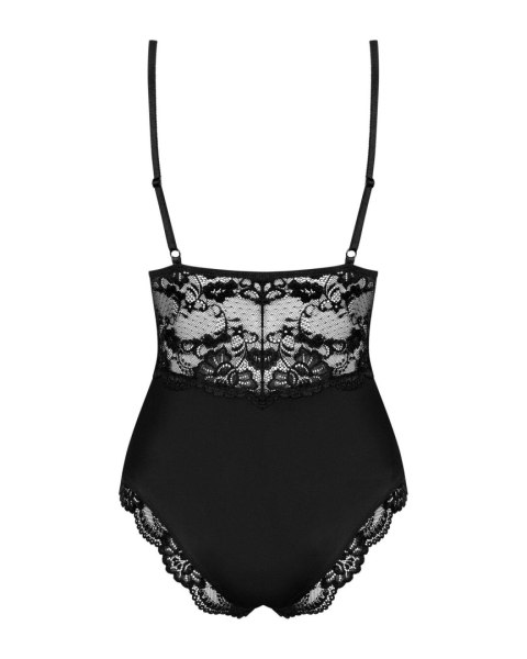 Zmysłowe body koronkowe 810-TED-1 – czarne S/M