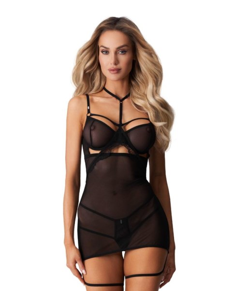 Elegancki Gorset Arrowel Black S/M