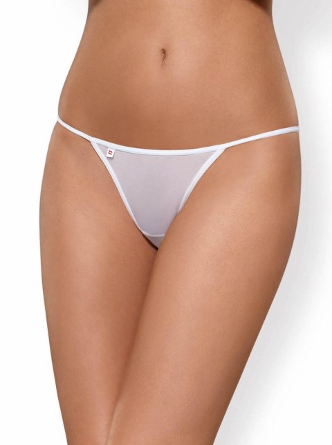 Eleganckie białe stringi Luiza L/XL