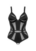 Amoria – Szykowny body z otwartym krokiem XS/S