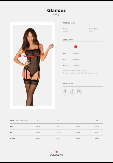 Zmysłowe Body Glandez XL/2XL