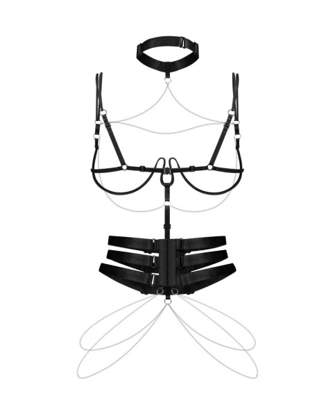 Elegancka uprząż Premisis Black