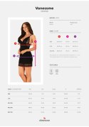 Vanessme Koszulka i Stringi L/XL