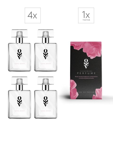 Ekskluzywny Zestaw Perfum Floral-Woody 30 ml z Testerem Obsessive