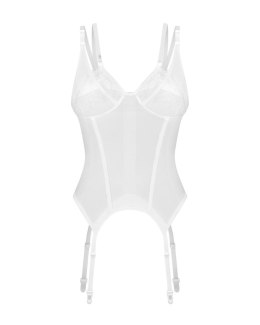 Elegancki biały gorset Arrowel White 2XL/3XL