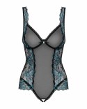 Zmysłowe Body Amanta z Otwartym Krokiem (L/XL)