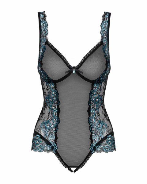 Zmysłowe Body Amanta z Otwartym Krokiem (L/XL)