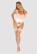 Gorset i stringi Amor Blanco, biały, rozmiar L/XL