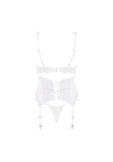 Gorset i stringi Amor Blanco, biały, rozmiar L/XL