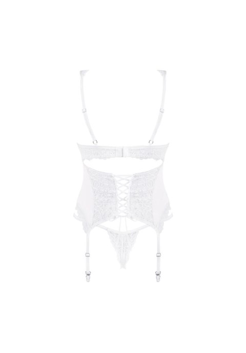 Gorset i stringi Amor Blanco, biały, rozmiar L/XL