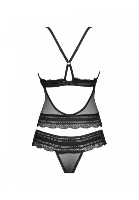 Ivannes - Zmysłowy Komplet Bielizny: Top i Stringi L/XL