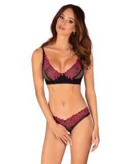 Rosenty – Zmysłowy komplet bielizny z otwartym krokiem XL/2XL