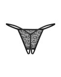 Bianca: Elegancki dwupak otwartych stringów (L/XL)
